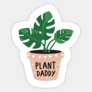 Plant Daddy Sticker